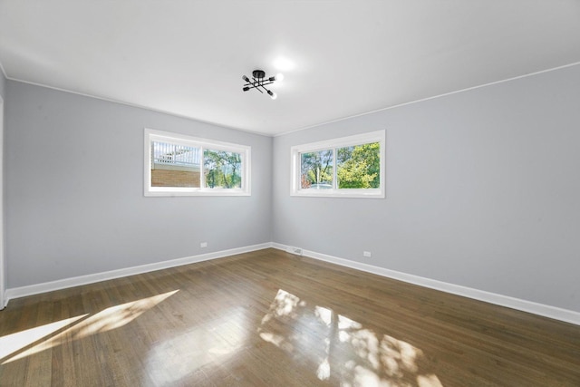 49 Stacy Ct, Glenview, IL 60025 - unfurnished room with baseboards and wood finished floors