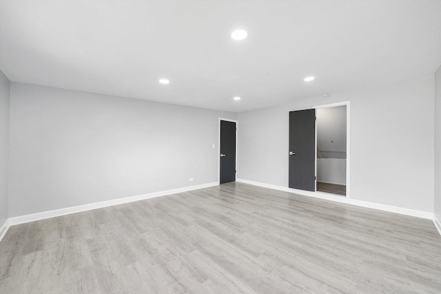 49 Stacy Ct, Glenview, IL 60025 - unfurnished room with recessed lighting and light wood finished floors