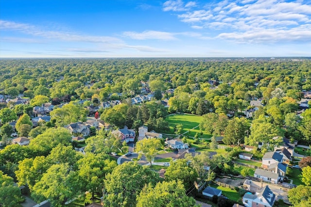 49 Stacy Ct, Glenview, IL 60025 - view of property location featuring a heavily wooded area and nearby suburban area