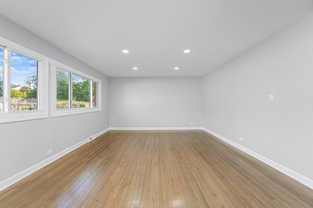 49 Stacy Ct, Glenview, IL 60025 - empty room with wood finished floors and recessed lighting