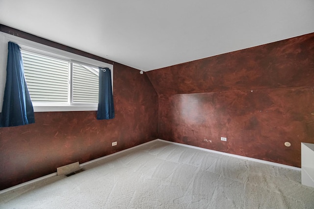 29W409 White Oak Dr, Warrenville, IL 60555 - spare room featuring lofted ceiling and carpet floors