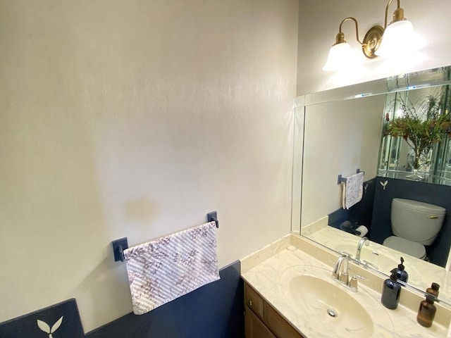 1920 Waverly Cir, Saint Charles, IL 60174 - half bathroom featuring toilet and vanity