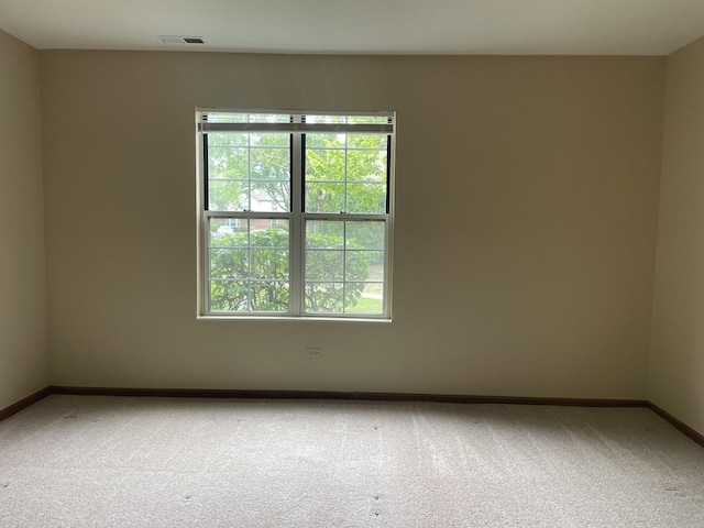 124 White Oak Ct Unit 2, Schaumburg, IL 60195 - spare room featuring healthy amount of natural light and carpet floors