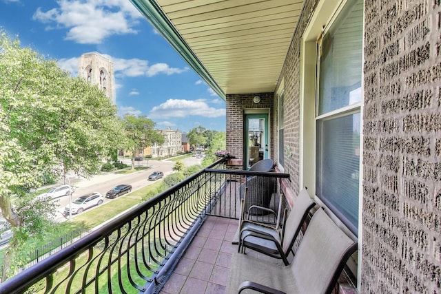 6415 S Kimbark Ave Unit 3, Chicago, IL 60637 - view of balcony