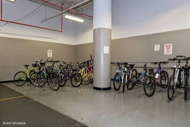 211 E Ohio St Unit 1825, Chicago, IL 60611 - garage with bike storage