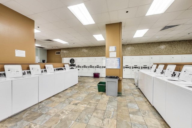 211 E Ohio St Unit 1825, Chicago, IL 60611 - shared laundry with separate washer and dryer and mail area