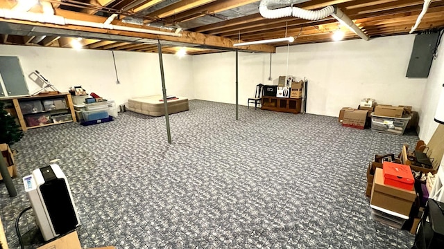 500 Jenkran Way Unit 2, Morrison, IL 61270 - unfinished below grade area featuring electric panel