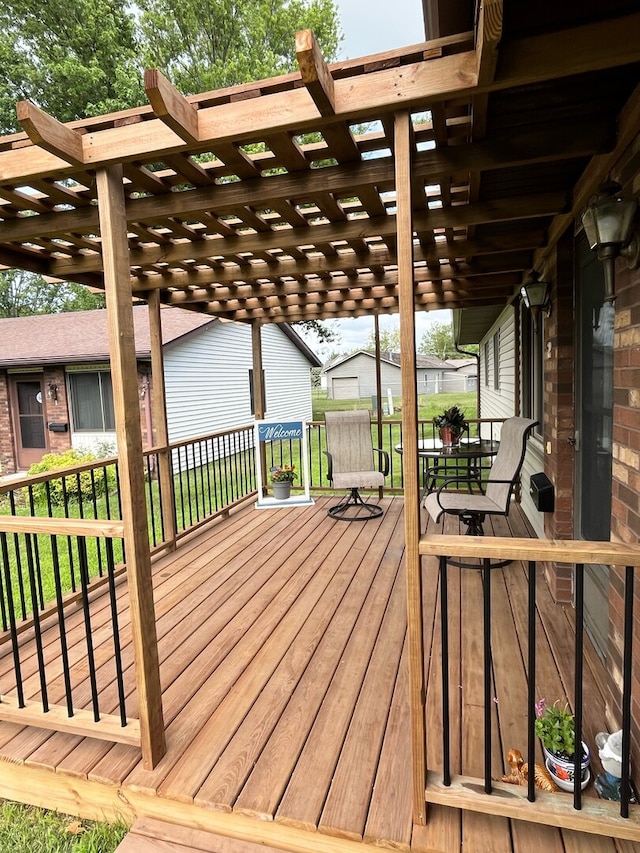 500 Jenkran Way Unit 2, Morrison, IL 61270 - view of wooden terrace