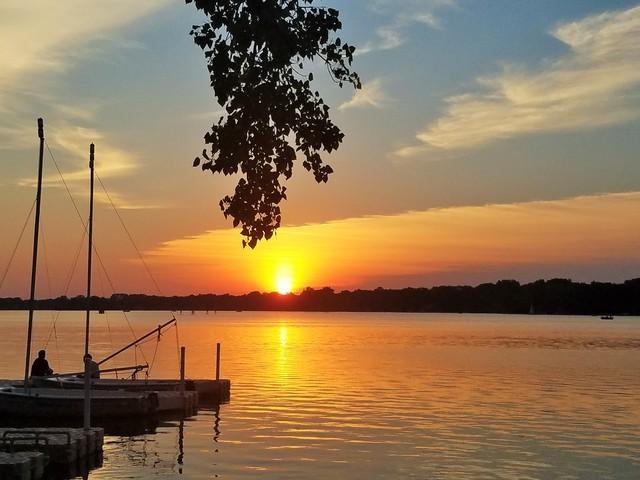441 Highland Ave, Crystal Lake, IL 60014 - water view featuring a floating dock
