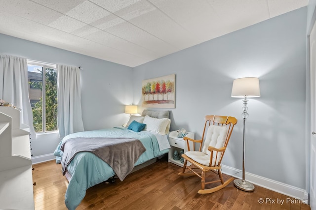 61 W Pier Dr Unit 201, Westmont, IL 60559 - bedroom featuring hardwood / wood-style flooring