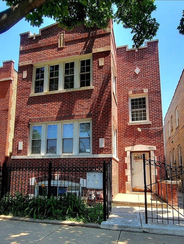 6013 S Troy St, Chicago, IL 60629 - view of front of house with brick siding