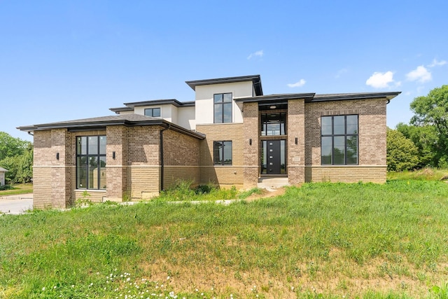 25216 S Channault Ave, Monee, IL 60449 - contemporary home with brick siding