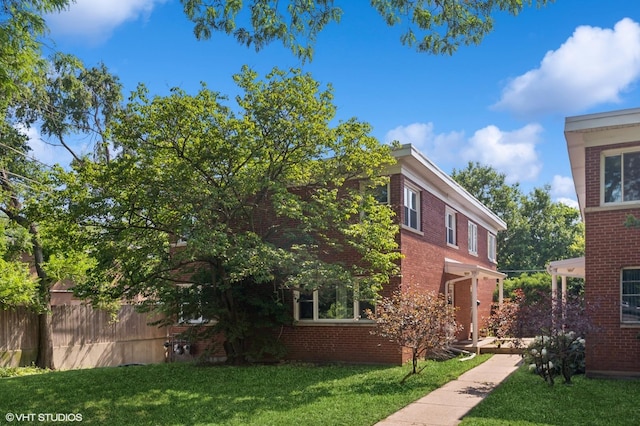 2543 Crawford Ave, Evanston, IL 60201 - view of side of home with brick siding