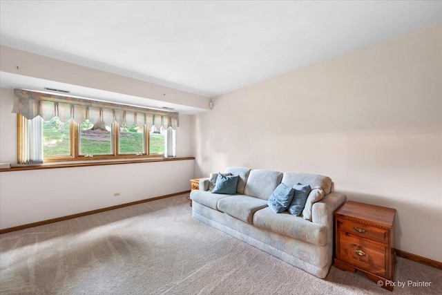 81 Castle Rock Ln, Bloomingdale, IL 60108 - carpeted living area with baseboards