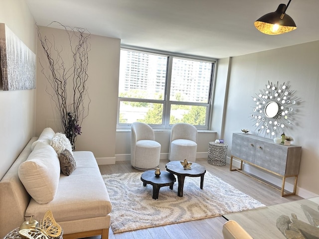 720 W Gordon Ter Unit 6J, Chicago, IL 60613 - living area with wood finished floors and healthy amount of natural light