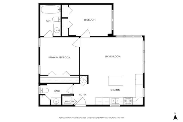 2222 Grey Ave, Evanston, IL 60201 - view of room layout