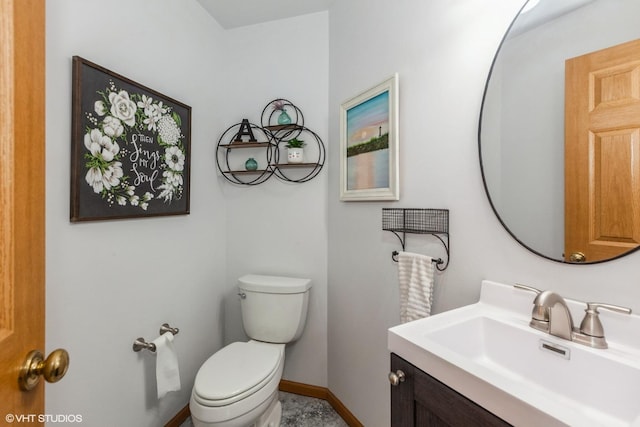4705 Peacock Ln, Plainfield, IL 60586 - bathroom with toilet and vanity