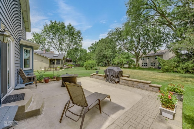 2430 Lakeside Dr, Aurora, IL 60504 - view of patio / terrace with area for grilling