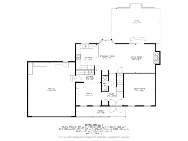 2430 Lakeside Dr, Aurora, IL 60504 - view of home floor plan