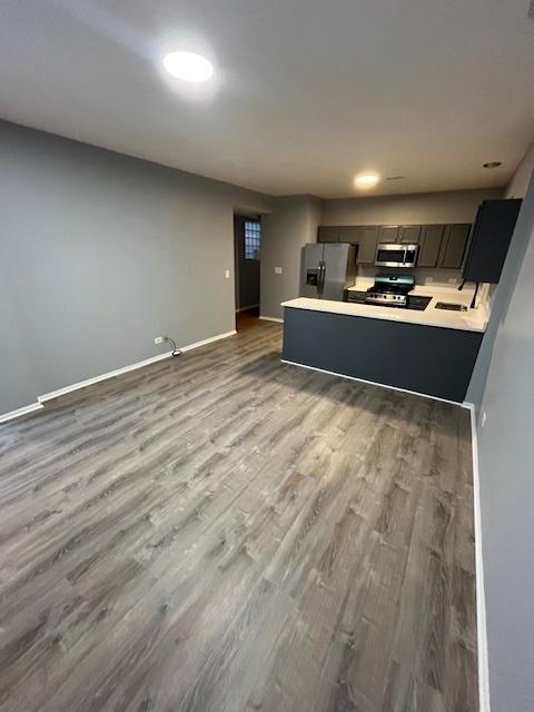 1352 S Kedvale Ave, Chicago, IL 60623 - living room with wood finished floors
