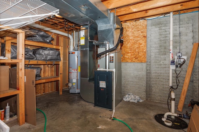 3308 Cumbria Dr, Bloomington, IL 61704 - utilities with gas water heater and heating unit
