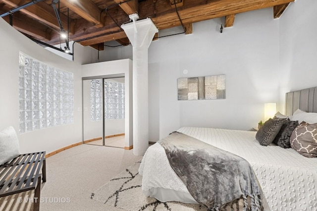 732 S Financial Pl Unit 202, Chicago, IL 60605 - bedroom featuring baseboards
