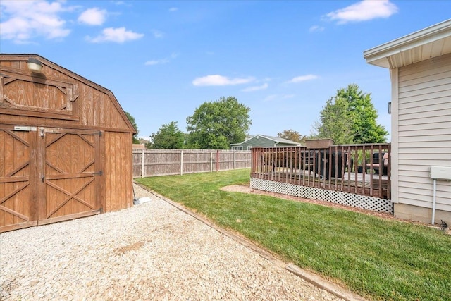 505 Tamula Dr, Mahomet, IL 61853 - fenced backyard featuring a shed