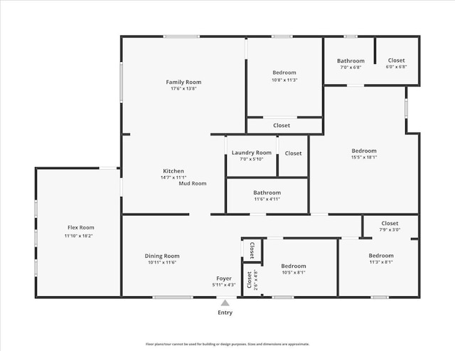 505 Tamula Dr, Mahomet, IL 61853 - view of room layout