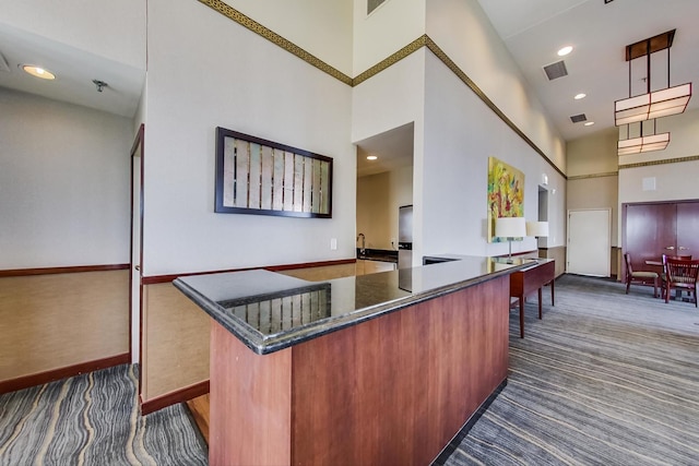 401 E Ontario St Unit 3008, Chicago, IL 60611 - reception featuring a high ceiling and recessed lighting