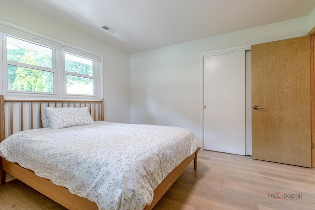 16 Yorkshire Dr, Lincolnshire, IL 60069 - bedroom with light wood-style floors and a closet