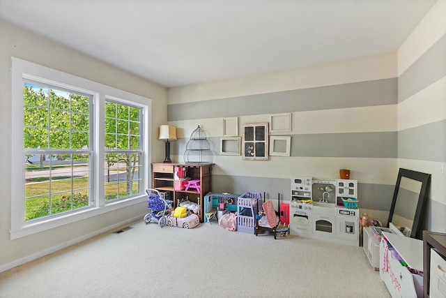 3512 Chancery Ln, Carpentersville, IL 60110 - playroom with carpet flooring