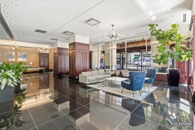 1250 S Michigan Ave Unit 1007, Chicago, IL 60605 - community lobby featuring recessed lighting