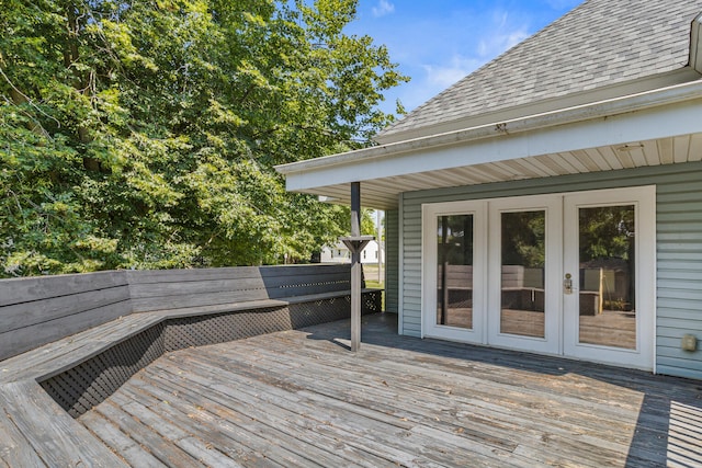 206 W N St, Leroy, IL 61752 - deck with french doors