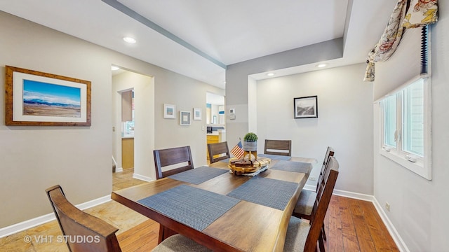 25333 W Richmond Ave, Antioch, IL 60002 - dining area with recessed lighting and light wood-style flooring