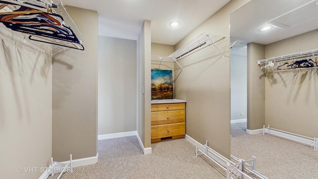 25333 W Richmond Ave, Antioch, IL 60002 - spacious closet featuring carpet floors and attic access