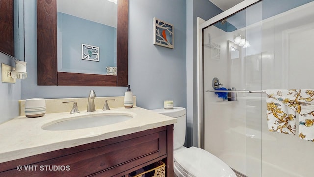 25333 W Richmond Ave, Antioch, IL 60002 - bathroom with a shower stall and vanity