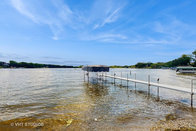 25333 W Richmond Ave, Antioch, IL 60002 - dock featuring a water view and boat lift