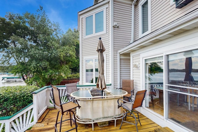 25333 W Richmond Ave, Antioch, IL 60002 - deck with outdoor dining space