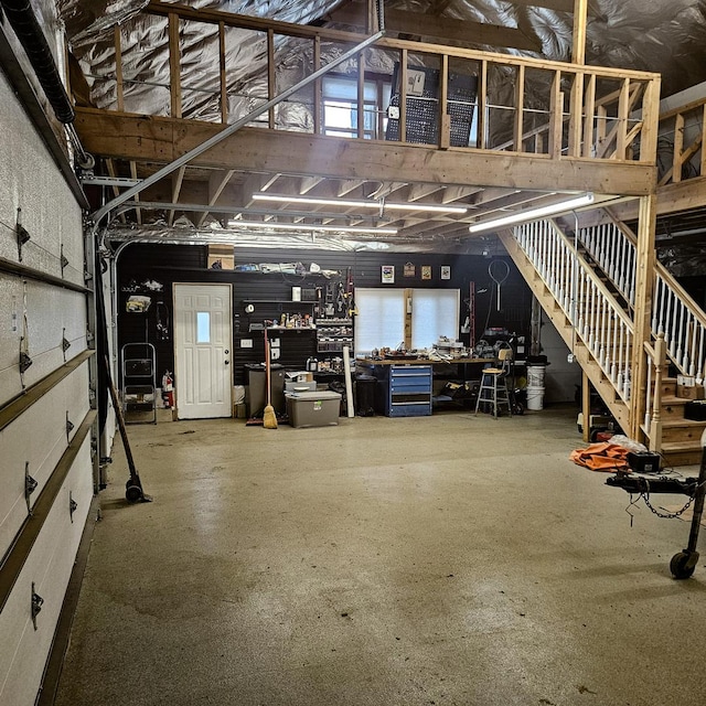 25333 W Richmond Ave, Antioch, IL 60002 - garage with a workshop area