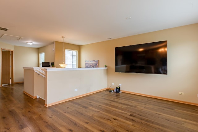 1077 Marcello Dr, Hampshire, IL 60140 - living area featuring wood finished floors