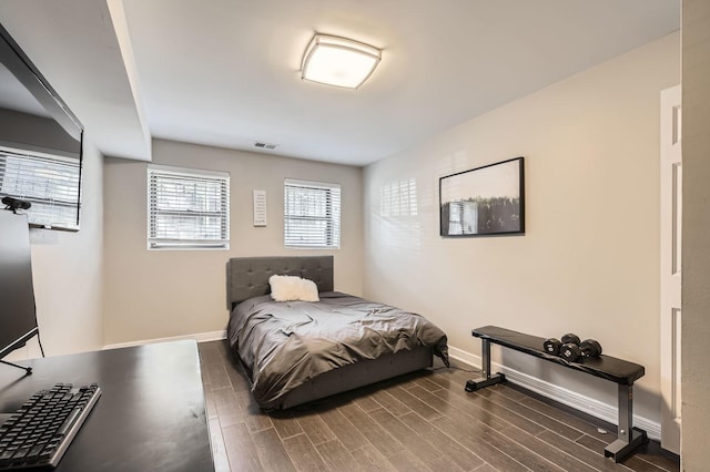4353 S Indiana Ave Unit 2, Chicago, IL 60653 - bedroom with baseboards and wood finished floors
