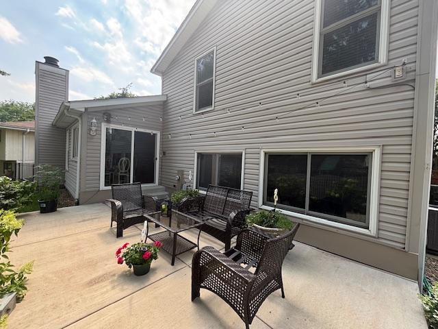 1312 Frederick Ln, Naperville, IL 60565 - view of patio with an outdoor living space