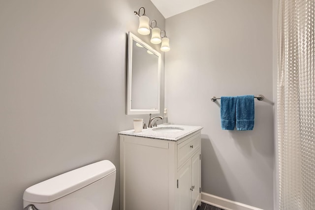 5404 N Hoyne Ave Unit 5404, Chicago, IL 60625 - bathroom featuring vanity and toilet