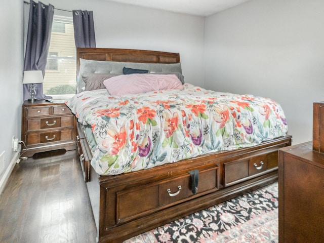 316 S Park St, Westmont, IL 60559 - bedroom featuring dark wood-style floors