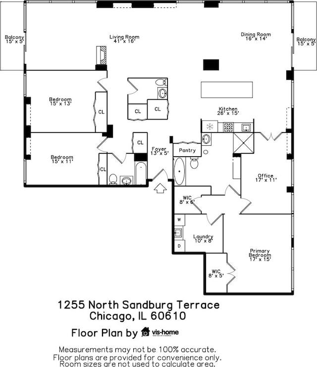 1255 N Sandburg Ter Unit 2912, Chicago, IL 60610 - photo 73