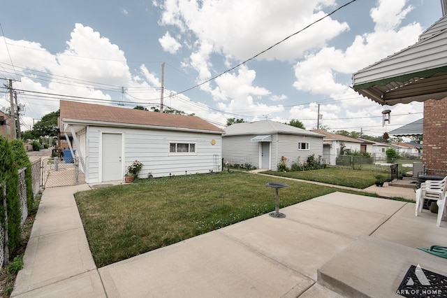 5444 S Kedvale Ave, Chicago, IL 60632 - view of front of property with a patio and an outbuilding