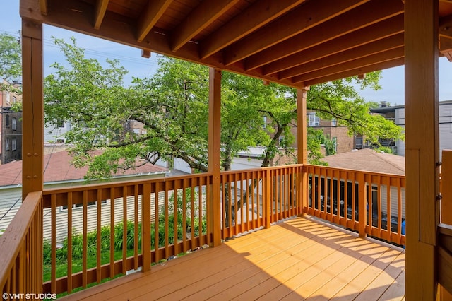 2614 W Lunt Ave, Chicago, IL 60645 - view of deck