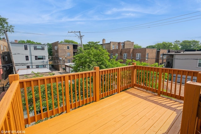 2614 W Lunt Ave, Chicago, IL 60645 - view of deck