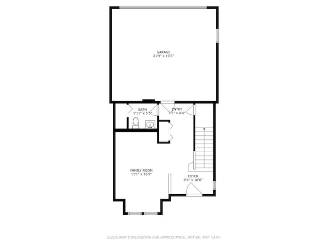 208 W Hyde St, Arlington Heights, IL 60005 - view of room layout
