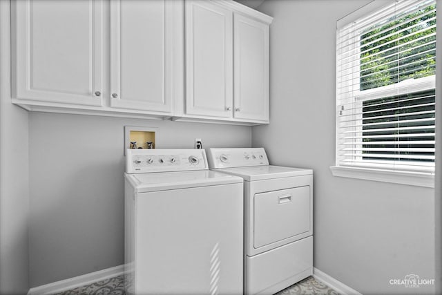 39W183 E Burnham Ln, Geneva, IL 60134 - laundry area with washer and clothes dryer and cabinet space